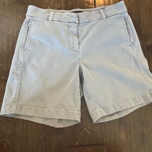 J. Crew Gray Tailored Bermuda Shorts Cotton